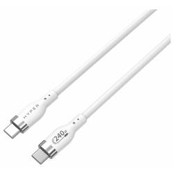 Targus USB kabel USB 2.0 USB-C ® zástrčka 1.00 m bílá kulatý HJ4001WHGL