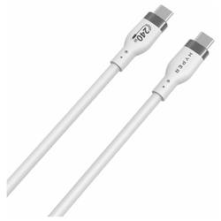Targus USB kabel USB 2.0 USB-C ® zástrčka 1.00 m bílá kulatý HJ4001WHGL
