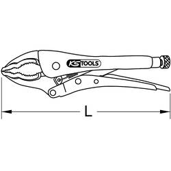 KS Tools NEW-46868 kleště samosvorné