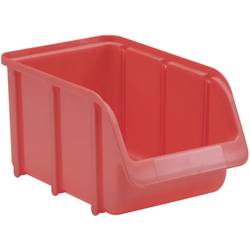 Hünersdorff 673100 skladový box , 3, (š x v x h) 146 x 127 x 242 mm, červená, 1 ks