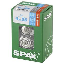 SPAX 4587000450257 Klempířský šroub 4.5 mm 25 mm T-STAR plus nerezová ocel A2 75 ks
