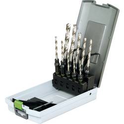 Festool 495128 HSS D3-10 CE/10 Sada vrták 3 mm, 3.5 mm, 4 mm, 4.5 mm, 5 mm, 5.5 mm, 6 mm, 6.5 mm, 8 mm, 10 mm