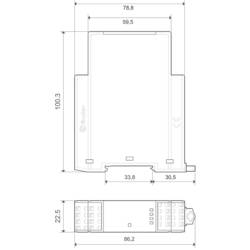 Finder 7S.12.9.024.5110 průmyslové relé , 24 V/DC, 6 A, 1 spínací kontakt, 1 rozpínací kontakt, 1 ks