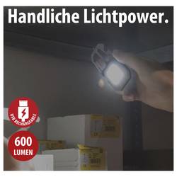 Brennenstuhl MTL 600 A 1173750009 LED kapesní svítilna napájeno akumulátorem 600 lm 1.5 h 50 g