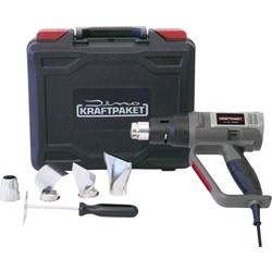 Dino KRAFTPAKET 130220 KRAFTPAKET DIY 2000W 50-600°C horkovzdušná pistole taška, vč. příslušenství, dmychadlo 2000 W