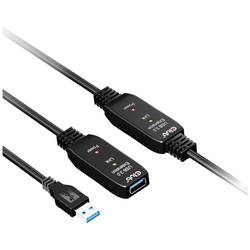 club3D USB kabel USB 3.2 Gen1 konektor rj45 10.00 m černá CAC-1405