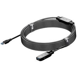 club3D USB kabel USB 3.2 Gen1 konektor rj45 10.00 m černá CAC-1405