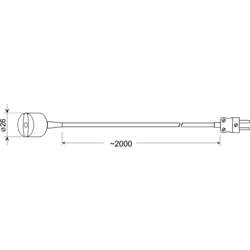 Greisinger GMF 200 povrchová sonda -65 do 200 °C typ senzoru K
