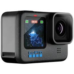 GoPro HERO12 Black Sportovní outdoorová kamera 5,3 K, 4K, 2,7K, Full HD, Bluetooth, duální displej, zpomalený pohyb / časová prodleva, odolné proti vodě, Wi-Fi