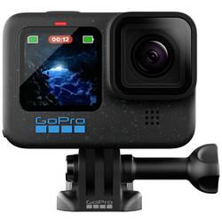 GoPro HERO12 Black Sportovní outdoorová kamera 5,3 K, 4K, 2,7K, Full HD, Bluetooth, duální displej, zpomalený pohyb / časová prodleva, odolné proti vodě, Wi-Fi