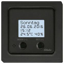 FUTH55ED/12-24V UC-am Eltako bezdrátový Bezdrátový kombinovaný teploměr a hygrostat s hodinami vestavné Max. dosah 30 m