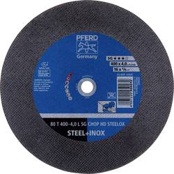 PFERD TOOLS 80 T 400-4,0 L SG CHOP HD STEELOX/25,4 66324082 řezný kotouč rovný 400 mm 10 ks nerezová ocel, kalená ocel , ocel