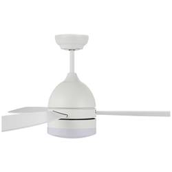 Lucci AIR Vector stropní ventilátor 35 W (Ø x v) 130 cm x 10 cm bílá s dálkovým ovládáním
