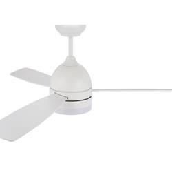 Lucci AIR Vector stropní ventilátor 35 W (Ø x v) 130 cm x 10 cm bílá s dálkovým ovládáním