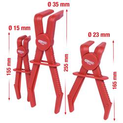 KS Tools 115.5055 Sada hadicových kleští 90°, 3 ks