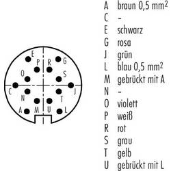 binder 79 6251 200 14 79 6251 200 14-20 upravený kulatý faston, 1 ks