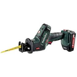 Metabo SSE 18 LTX Compact akumulátorová šavlová pila, vč. 2x aku, vč. příslušenství, 602266500
