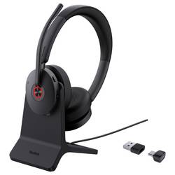Yealink BH 74 UC Headset otevřená (On Ear) Bluetooth® černá telefon