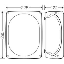 Hensel 62000169 odbočná krabice bez halogenů, uzavíratelné (d x š) 295 mm x 225 mm 1 ks
