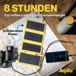 Aqiila Powerbird BS10, AQPBPBIBS1SG973 solární powerbanka, 6 W, 10000 mAh