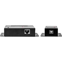 LINDY 50m 4 Port USB 2.0 Cat.5 Extender RJ45 USB extender přes síťový kabel RJ45 50 m