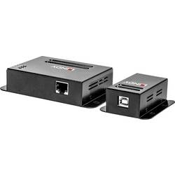 LINDY 50m 4 Port USB 2.0 Cat.5 Extender RJ45 USB extender přes síťový kabel RJ45 50 m