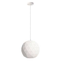 Deko Light Asterope rund 400 342130 závěsné světlo LED, halogenová žárovka E27 40 W bílá