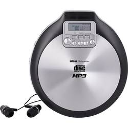 Silva Schneider MCD 50 přenosný CD přehrávač Discman CD, CD-R, CD-RW, MP3 nárazuvzdorné černá