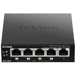 D-Link DGS-1005P/E DGS-1005P/E síťový switch 5 portů 1 / 10 GBit/s
