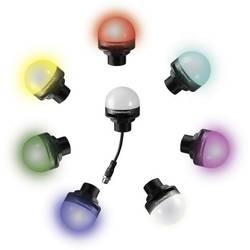 Werma Signaltechnik opticko-akustický vysílač LED MC RGB RGB, červená, žlutá, zelená, bílá, modrá, fialová, tyrkysová pulzní tón