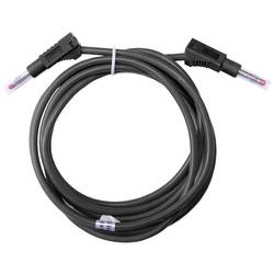 Mueller Electric BU-2323-10-79-0 měřicí kabel banánková zástrčka 4 mm banánková zástrčka 4 mm 2 m černá 1 ks