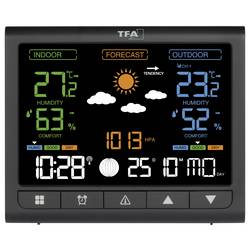 TFA Dostmann CONTRAST 35.1171.01 digitální bezdrátová meteostanice Předpověď pro 12 až 24 hodin Počet senzorů (max.) 3