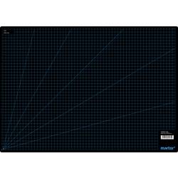 MARTOR řezací podložka plast (d x š x v) 620 x 440 x 3 mm černá 1 ks