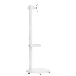 Reflecta TV Stand 43P-2020T weiß TV stojan 43,2 cm (17) - 109,2 cm (43) naklápěcí, nakláněcí, otočný, nastavitelná výška polička na zařízení