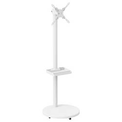 Reflecta TV Stand 43P-2020T weiß TV stojan 43,2 cm (17) - 109,2 cm (43) naklápěcí, nakláněcí, otočný, nastavitelná výška polička na zařízení