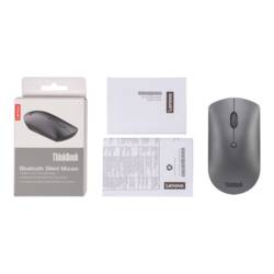 Lenovo Lenovo ThinkBook mouse Ufficio Ambidestro Bluetooth Ottico 2400 DPI optická myš, přenos Bluetooth®, 3 tlačítko, 2400 dpi, pistolová šedá