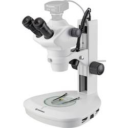Bresser Optik 5806200 Science ETD-201 Trino Zoom stereomikroskop trinokulární 50 x dopadající světlo, procházející světlo