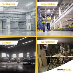 EnovaLite osvětlení do vlhkých prostor, LED světlo do vlhkých prostor, zářivkové svítidlo Energetická třída (EEK2021): E (A - G) LED pevně vestavěné LED 50 W