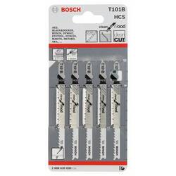 Bosch Accessories 2608630030 Pilový plátek do kmitací pily T 101 B - Clean for Wood 5 ks