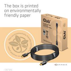 club3D HDMI kabel Zástrčka HDMI-A 5.00 m černá CAC-1375 HDMI kabel