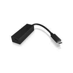 ICY BOX IB-LAN100-C3 USB 3.0 Type-C® zu Gigabit Ethernet LAN Adapter síťový adaptér Gigabit LAN (1 Gbit/s) , USB 3.2 (Gen 1x1)