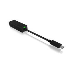 ICY BOX IB-LAN100-C3 USB 3.0 Type-C® zu Gigabit Ethernet LAN Adapter síťový adaptér Gigabit LAN (1 Gbit/s) , USB 3.2 (Gen 1x1)