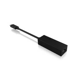 ICY BOX IB-LAN100-C3 USB 3.0 Type-C® zu Gigabit Ethernet LAN Adapter síťový adaptér Gigabit LAN (1 Gbit/s) , USB 3.2 (Gen 1x1)