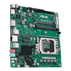 Asustek Computer Pro H610T D4-CSM Základní deska Socket (PC) Intel® 1700 Tvarový faktor Mini-ITX Čipová sada základní desky Intel® H610
