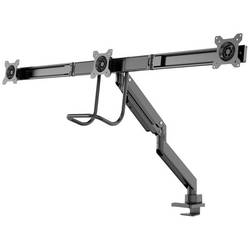 Neomounts NM-D775DX3BLACK držák na stůl pro monitor 3 Displej: (s) 43,2 cm (17) - 61 cm (24) černá nakláněcí, otočný, naklápěcí, nastavitelná výška