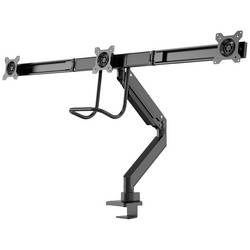 Neomounts NM-D775DX3BLACK držák na stůl pro monitor 3 Displej: (s) 43,2 cm (17) - 61 cm (24) černá nakláněcí, otočný, naklápěcí, nastavitelná výška