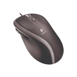 Logitech neu laserová myš, přenos kabelový, 5 tlačítko, 1000 dpi, černá