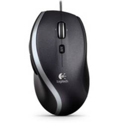 Logitech neu laserová myš, přenos kabelový, 5 tlačítko, 1000 dpi, černá
