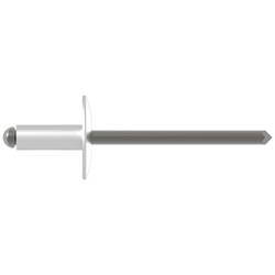 Gesipa 1454123 slepý nýt (Ø x d) 5 mm x 16 mm ocel hliník Blindniet Al/St 5x16mm Grosskopf K14 KS 10,0-12,0mm 250 ks