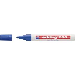Edding 750 paint marker 4-750003 popisovač na laky modrá 2 mm, 4 mm
